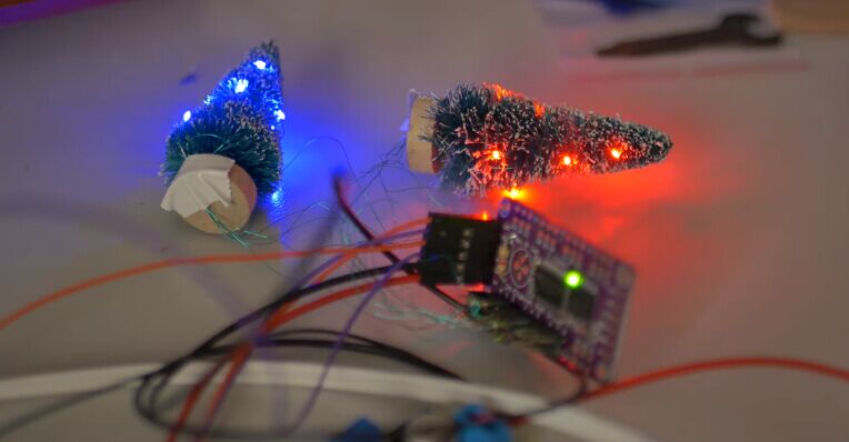 Controlador LED PWM De 12 Bits Y 24 Canales Adafruit - Interfaz SPI